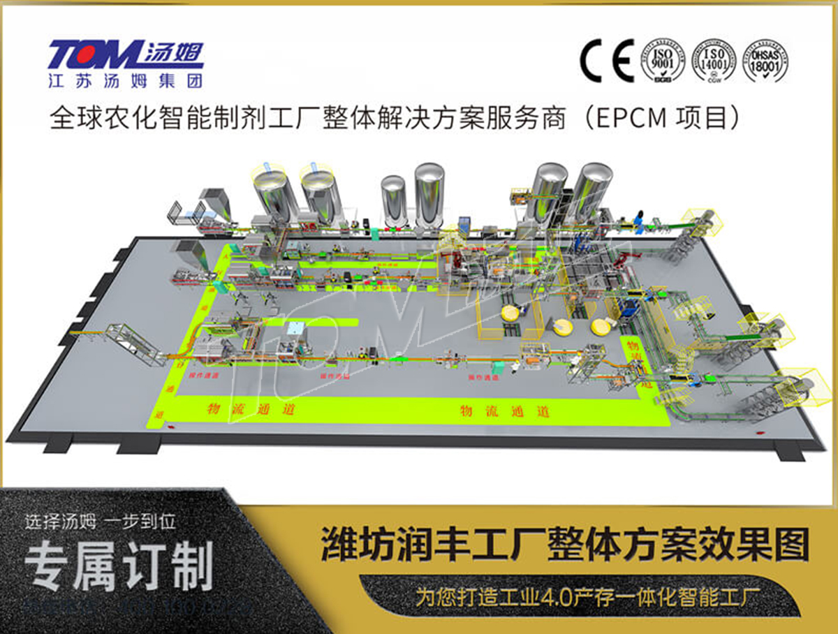 濰坊潤(rùn)豐工廠整體方案效果圖